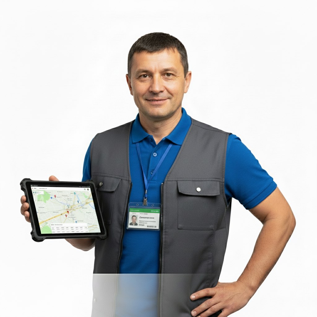 Фото старшего водителя